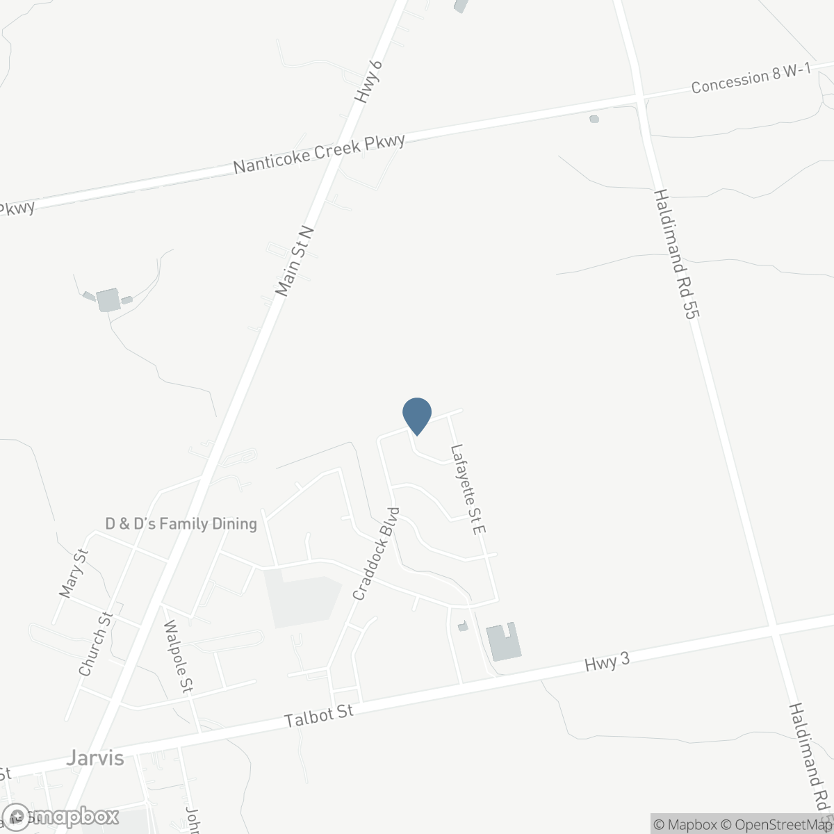159 CRADDOCK Boulevard, Jarvis, Ontario N0A 1J0
